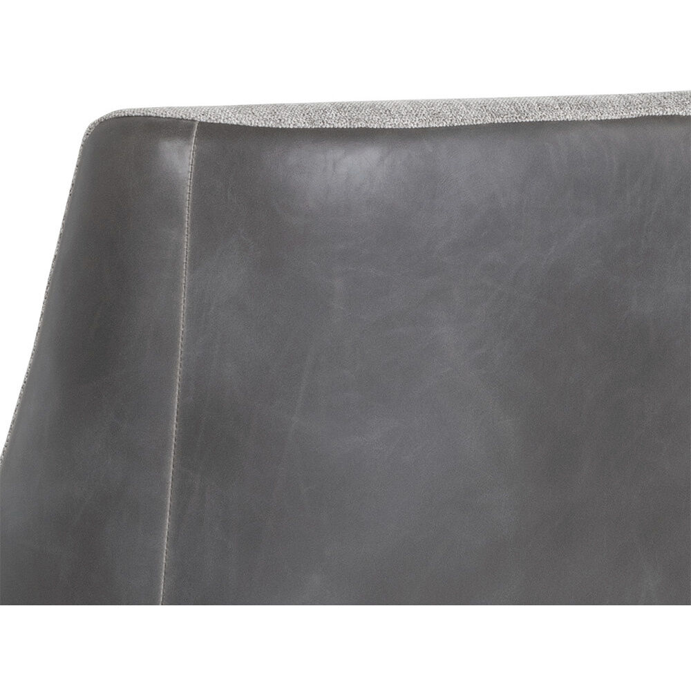 Aurora Polo Club Stone / Overcast Grey Dining Armchair